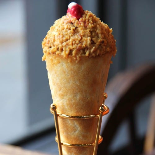 Veggie Cone Shawarma (HM).