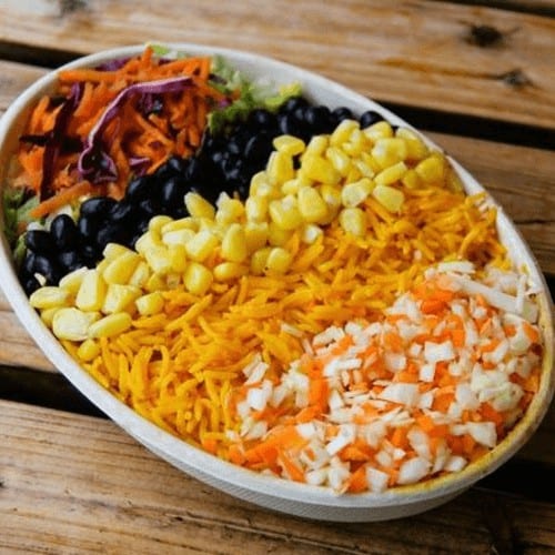 Veggie Flavored Rice Bowl.
